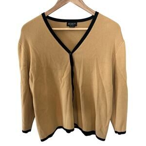 Grace Knitwear Cardigan Women's Size XL Preloved Rayon and Nylon